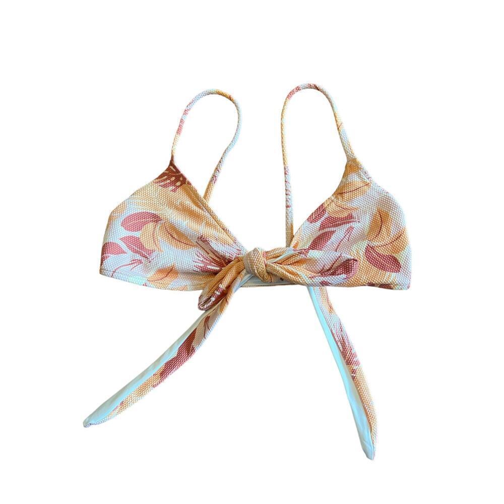 L*Space Tie Front Bikini Top‎ size small